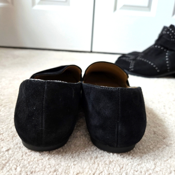 Franco Sarto - Vegan Suede Pointy flats 8.5 - Picture 2 of 4